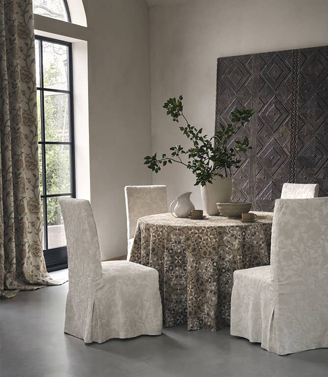 Warwick Fabrics Sanjana Fabric / Clay