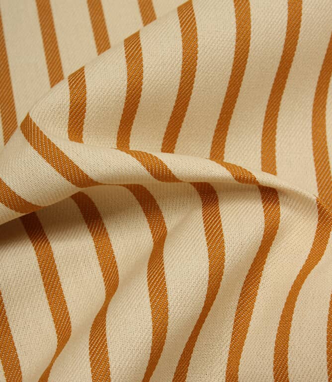 Riviera Stripe Outdoor Fabric / Ochre