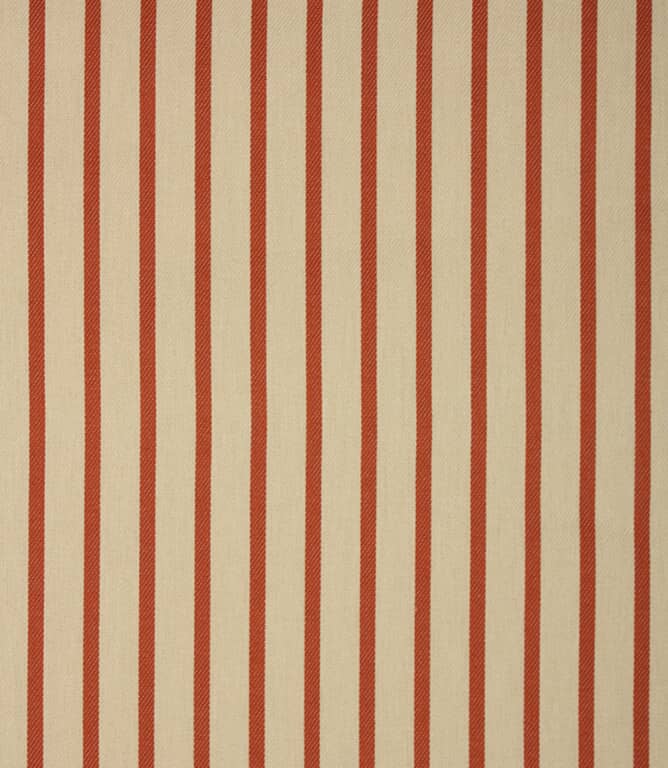 Riviera Stripe Outdoor Fabric / Burnt Orange