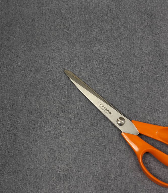 Cosy Velvet FR Fabric / Blue