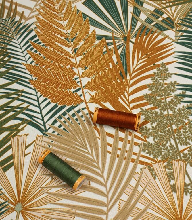 Fern Outdoor Fabric / Khaki