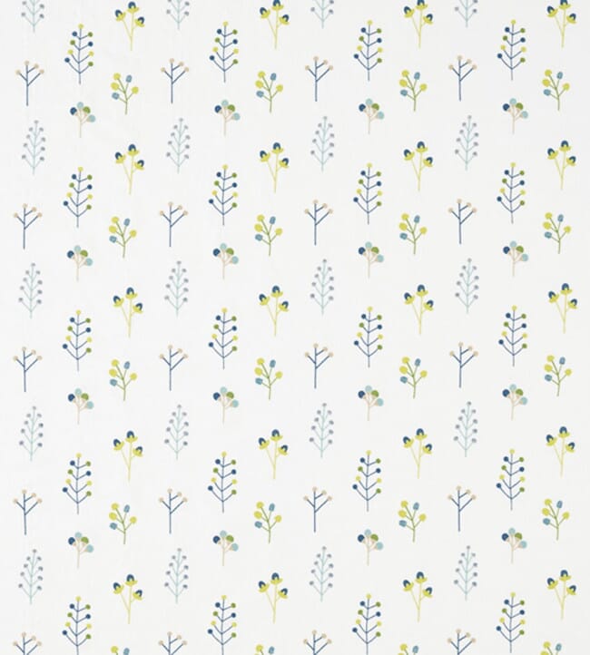 Gecko / Citrus / Pacific Mukula Fabric