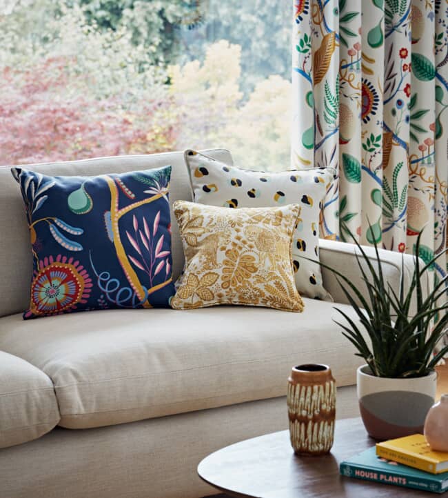 Scion Jackfruit And The Beanstalk Fabric / Midnight