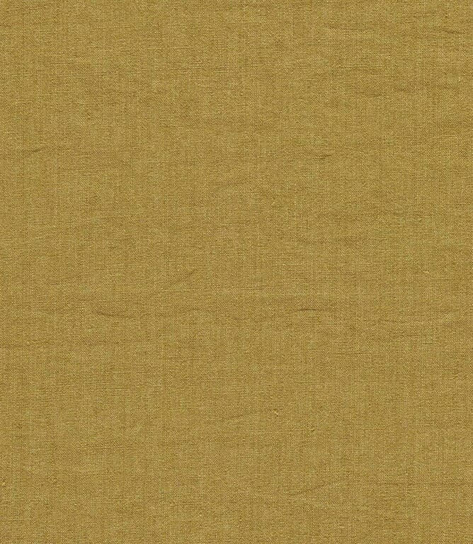 Saffron Rue Linen Fabric