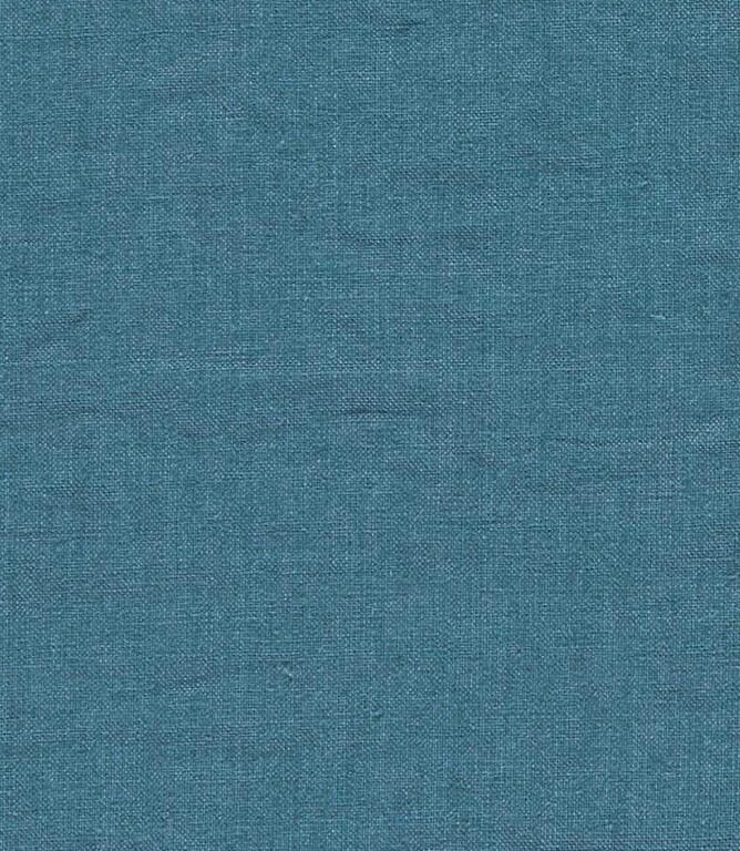 Petrol Rue Linen Fabric