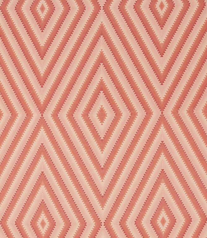 Conch / Madder Dazzle Fabric