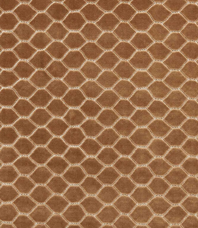 Bronze Faraday Velvet Fabric
