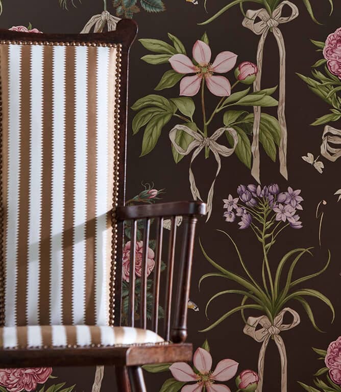 Sanderson Regency Aperigon Fabric / Nut / Alabaster