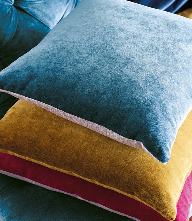 Sanderson Boho Velvets Fabric / Marine