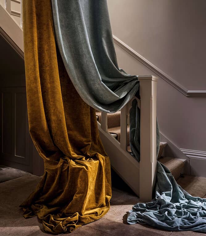 Sanderson Boho Velvets Fabric / Glass