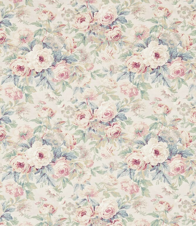 Wedgwood / Rose Amelia Rose Fabric