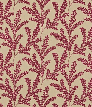 Clovelly Fabric / Claret Clovelly Fabric / Claret