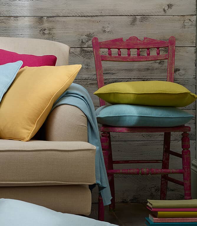 Clarke & Clarke Henley Fabric / Heather