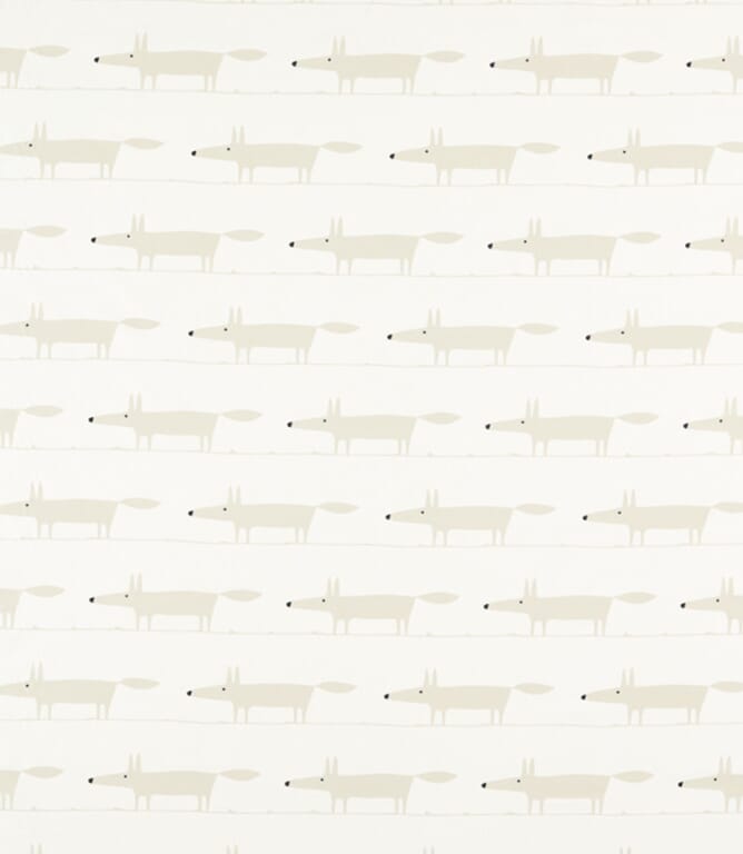 Snow Midi Fox Fabric