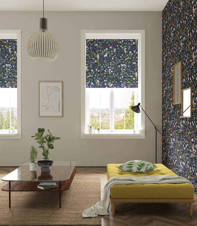 Scion Garden of Eden Fabric / Midnight Scion Garden of Eden Fabric / Midnight