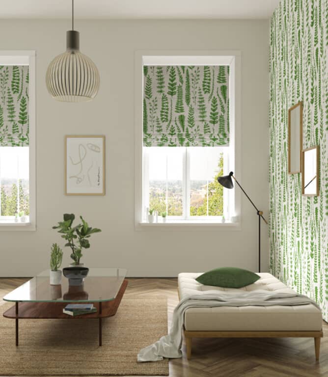 Scion Ferns Fabric / Juniper