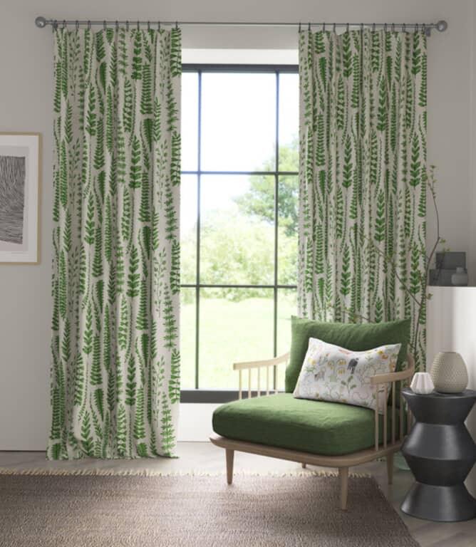 Scion Ferns Fabric / Juniper