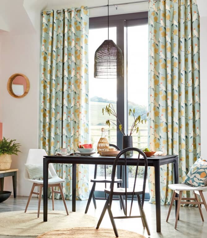 Scion Love Birds Fabric / Blush