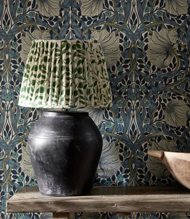 Morris & Co Rosehip Fabric / Forest