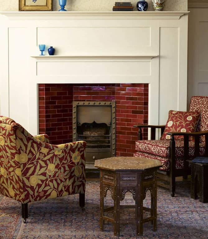 Morris & Co Willow Boughs Weave Fabric / Forest / Thyme