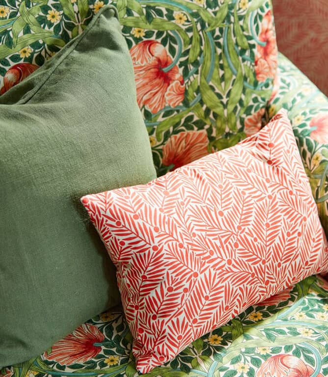 Morris & Co Yew & Aril Fabric / Ink