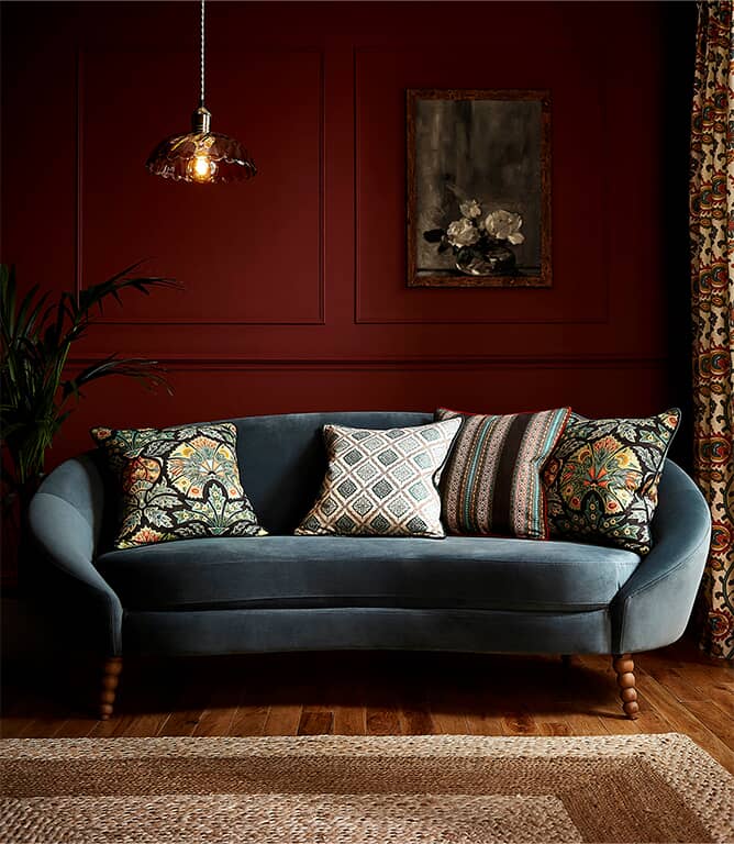 iLiv Napoli Fabric / Sea Green