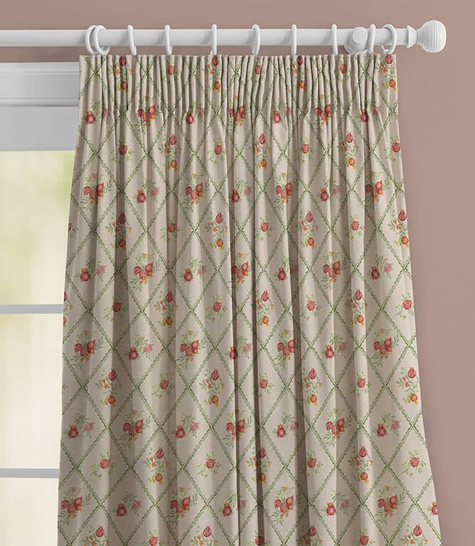 Voyage Maison Pomegranate Trellis Fabric / Cream