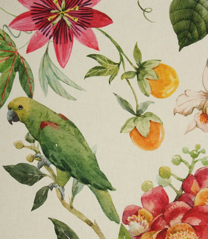 Paradis Outdoor Fabric / White