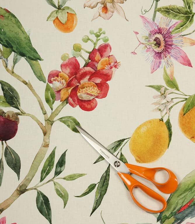 Paradis Outdoor Fabric / White