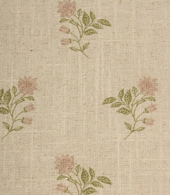 Meadow Blossom Fabric / Blush / Sage Green