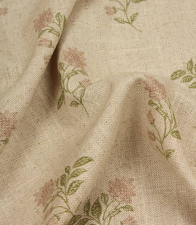 Meadow Blossom Fabric / Blush / Sage Green