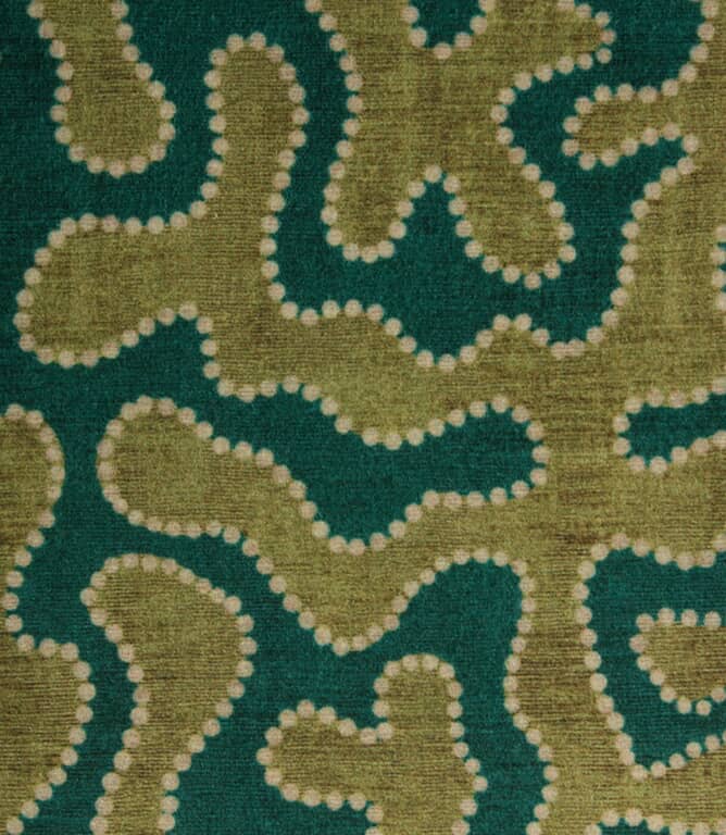 Aristora Velvet Fabric / Mallard