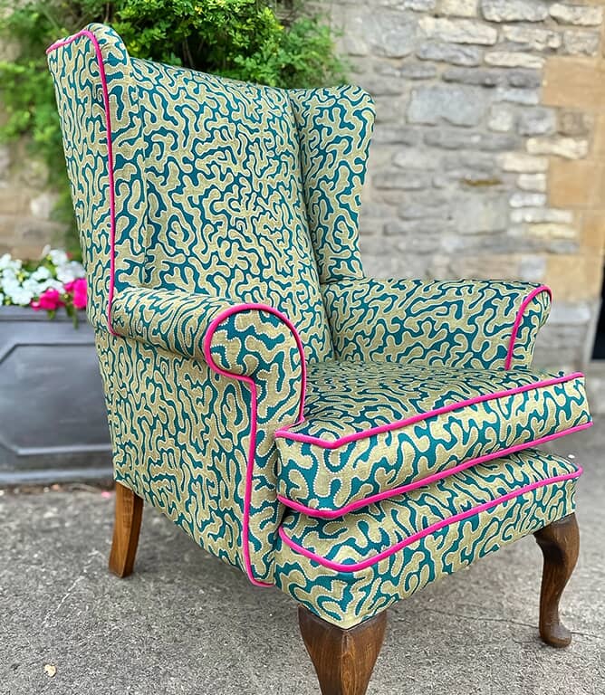 Aristora Velvet Fabric / Mallard