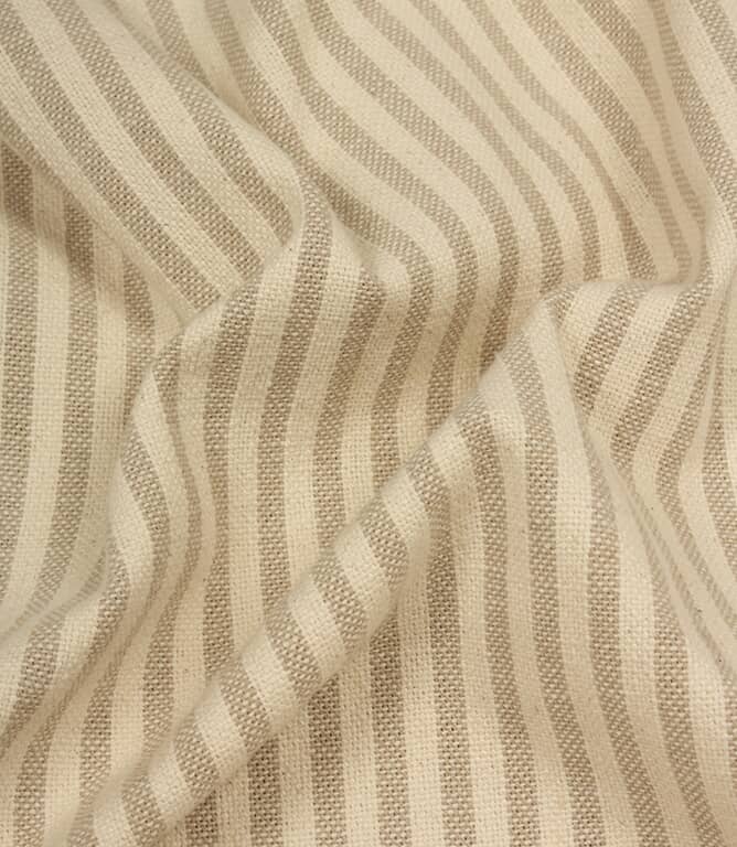 Broadway Stripe Fabric / Natural