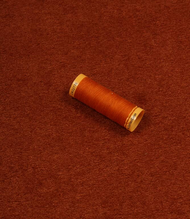 Whittington Velvet FR Fabric / Marmalade