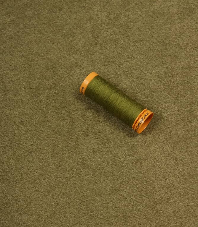 Whittington Velvet FR Fabric / Lichen