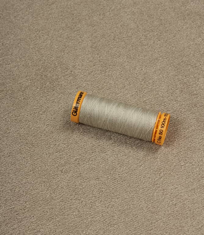 Whittington Velvet FR Fabric / Silver