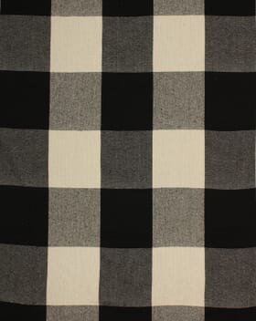 Aldsworth Chunky Check Fabric / Noir Aldsworth Chunky Check Fabric / Noir