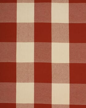 Aldsworth Chunky Check Fabric / Terracotta Aldsworth Chunky Check Fabric / Terracotta