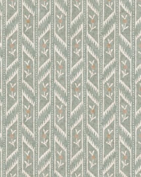 Meadow Path Fabric / Duck Egg Meadow Path Fabric / Duck Egg