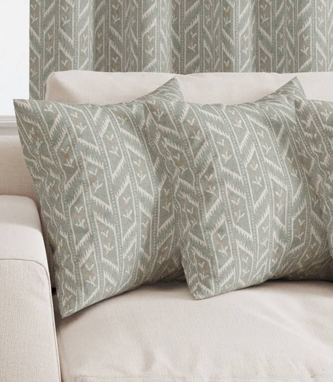 Meadow Path Fabric / Duck Egg