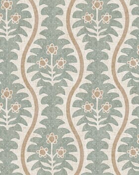 Elbury Vine Fabric / Duck Egg Elbury Vine Fabric / Duck Egg