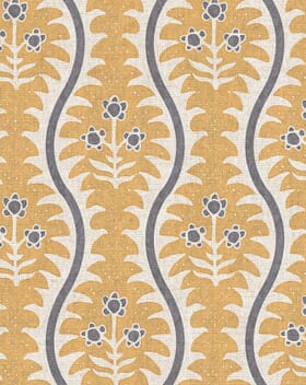 Elbury Vine Fabric / Ochre Elbury Vine Fabric / Ochre