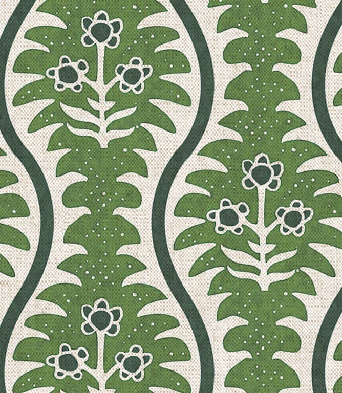 Elbury Vine Fabric / Sage