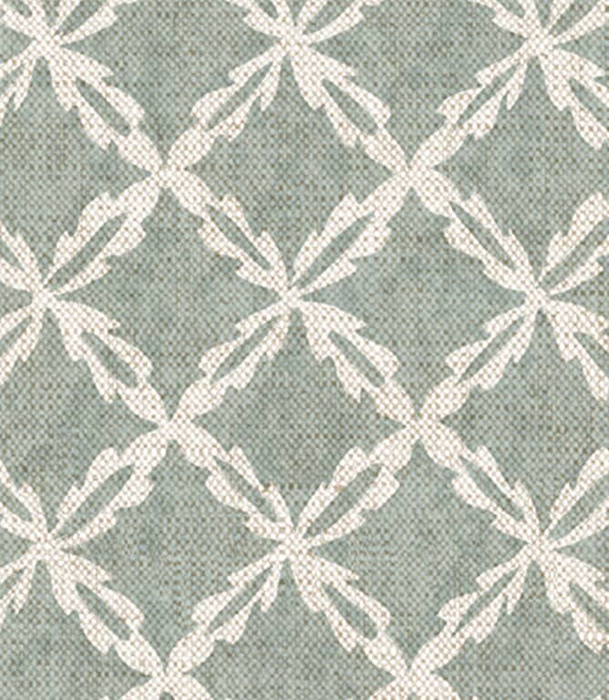Hedgerow Tile Fabric / Duck Egg