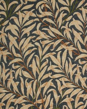 William Morris Willow Bough Tapestry Fabric / Navy William Morris Willow Bough Tapestry Fabric / Navy