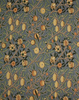 William Morris Pomegranate Tapestry Fabric / Blue William Morris Pomegranate Tapestry Fabric / Blue