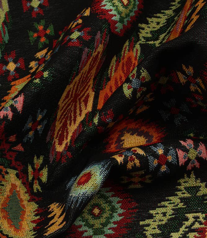 Bohemia Tapestry Fabric / Black