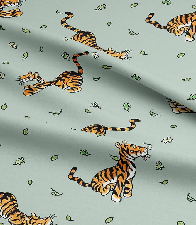 Tigger's Tumble Fabric / Duck Egg