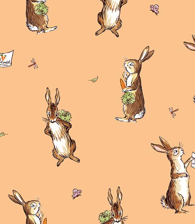 Rabbit's Garden Fabric